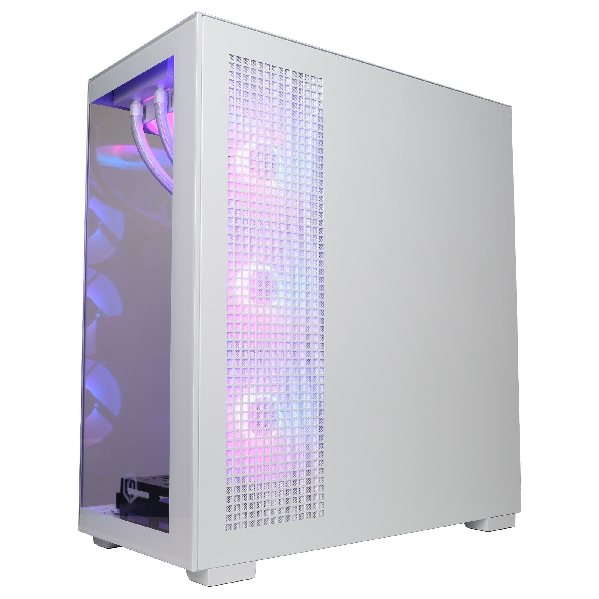Alt View 4. CyberPowerPC - Gaming Desktop - Intel Core Ultra 9 285K - NVIDIA GeForce RTX 5080 16GB - 32GB DDR5 - 2TB PCIe 4.0 SSD.