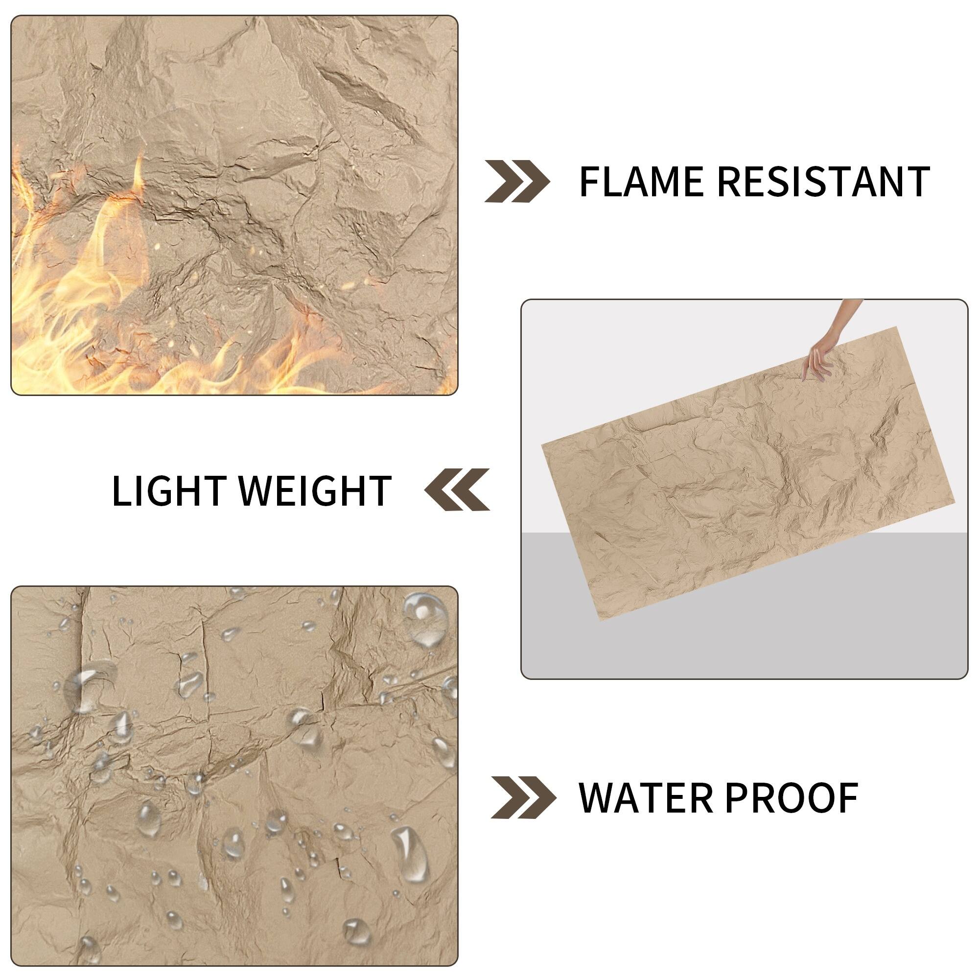 FLAME RESISTANT  
LIGHT WEIGHT  
WATER PROOF