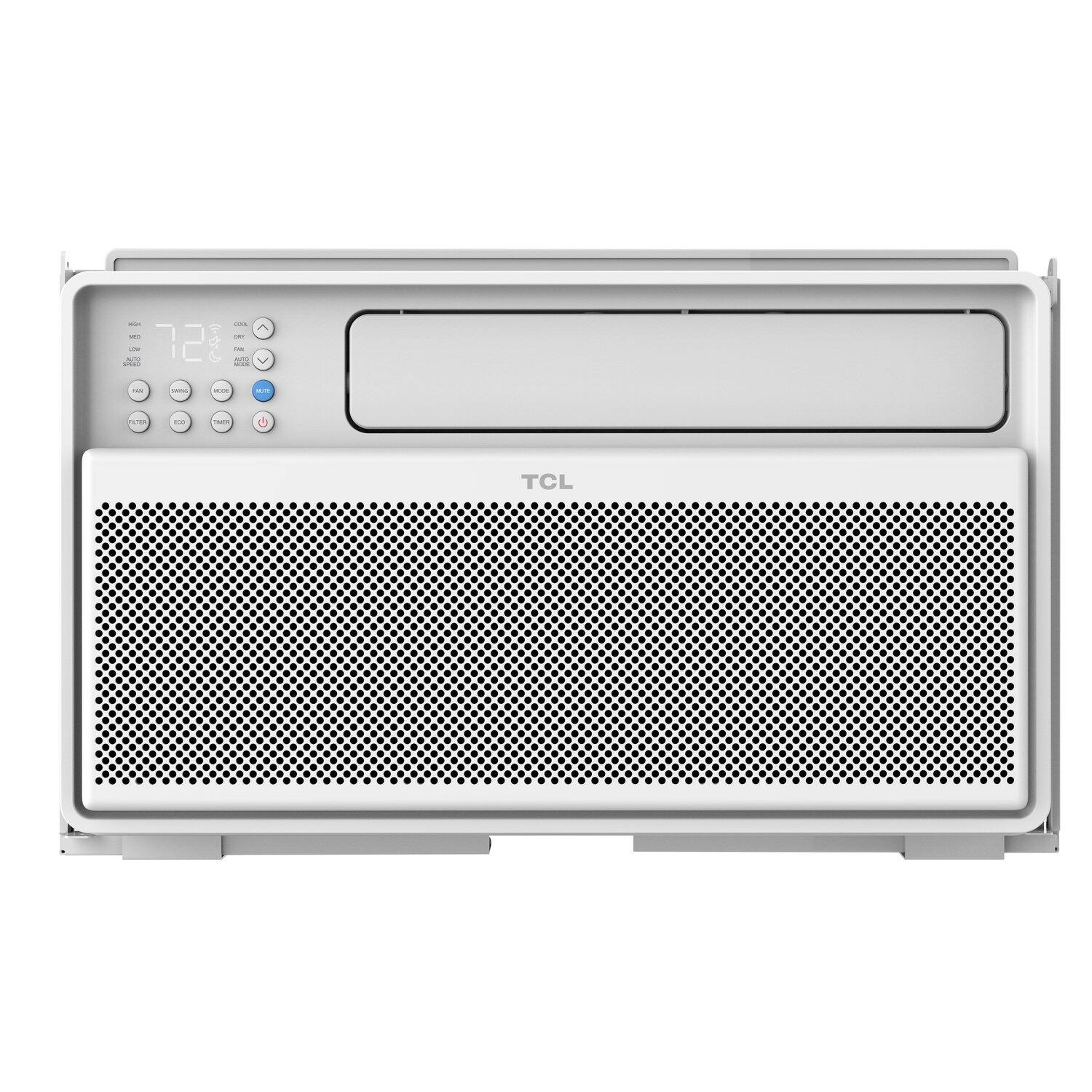 Alt View 8. TCL - 550 Sq. Ft. 12,000 BTU Smart Inverter Window Air Conditioner - White.