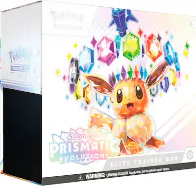 Pokemon - Scarlet & Violet - Prismatic Evolutions - Elite Trainer Box Pokemon - Scarlet & Violet - Prismatic Evolutions - Elite Trainer Box