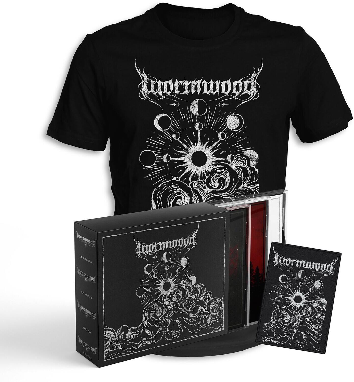 Wormwood - 3CD BOX + TST Small + Patch - COMPACT DISCS