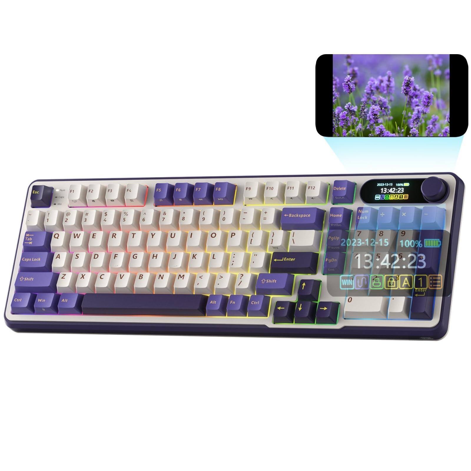 Lavender Purple-Linear Viridian Switch