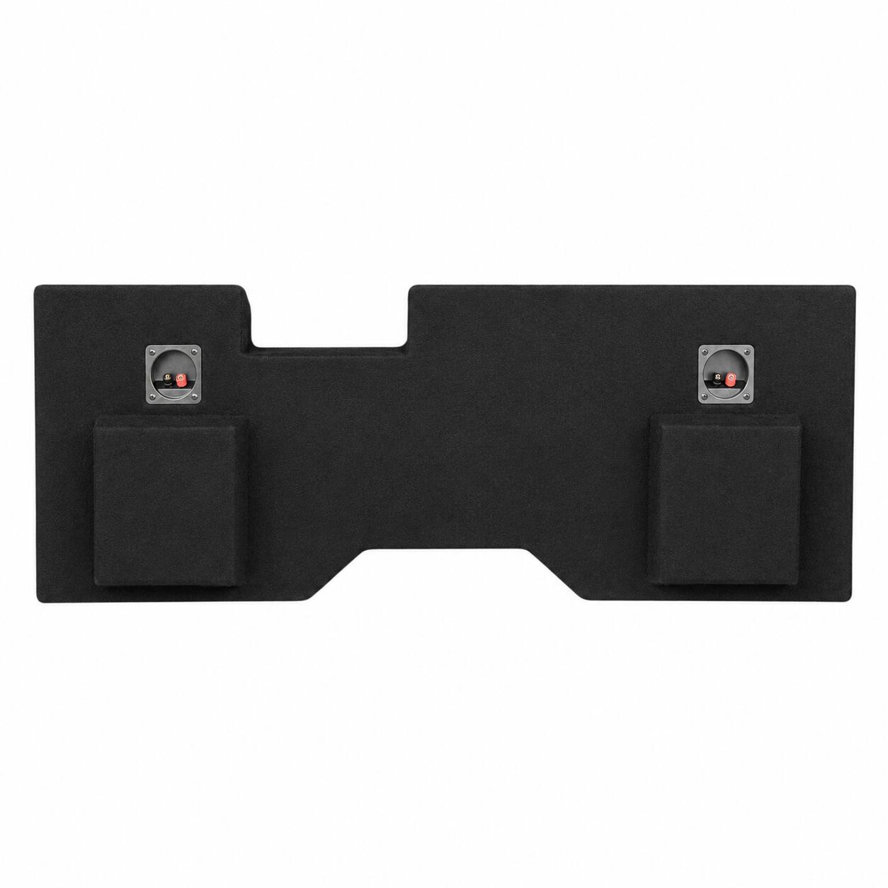 Alt View 4. SoundBox - SoundBox LCE-GC029P/12D, Chevy Silverado / GMC Sierra Crew Cab Dual 12 Vented Subwoofer Enclosure, 2014-2018.