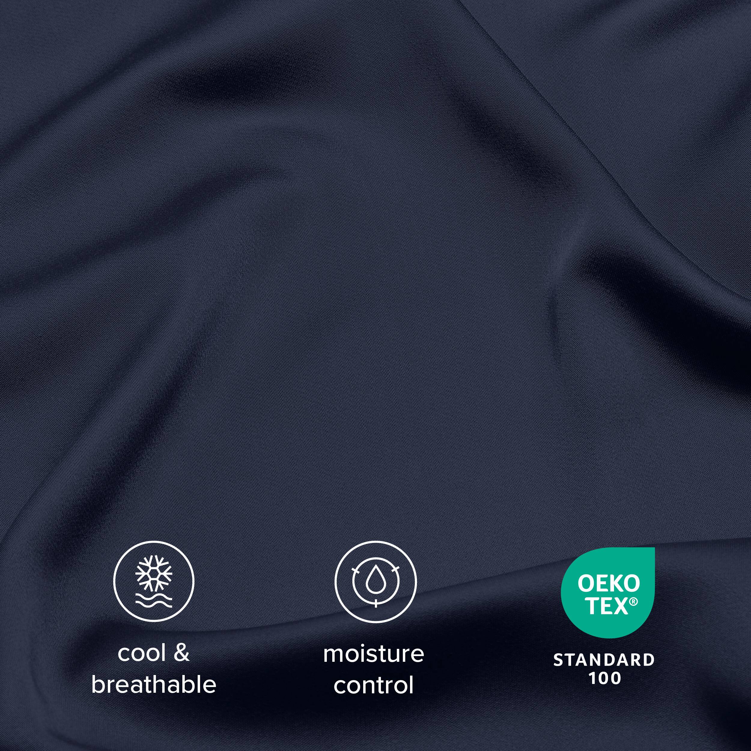 - cool & breathable
- moisture control
- STANDARD 100