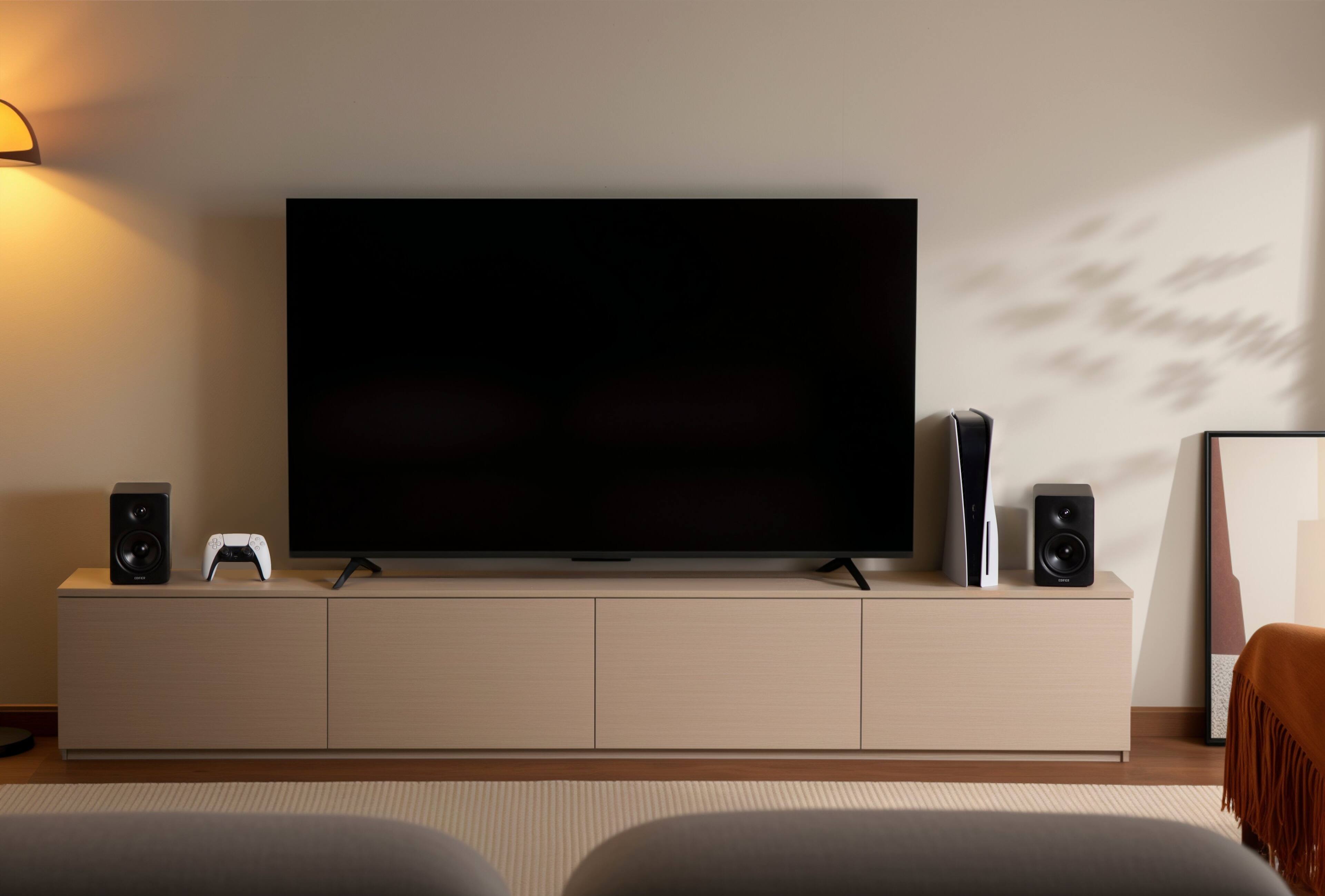 Alt View 4. Edifier - M90 Active Bookshelf Speakers, Computer Speakers - Bluetooth and Optical Input - 2.0 Speaker (Pair) - Black.