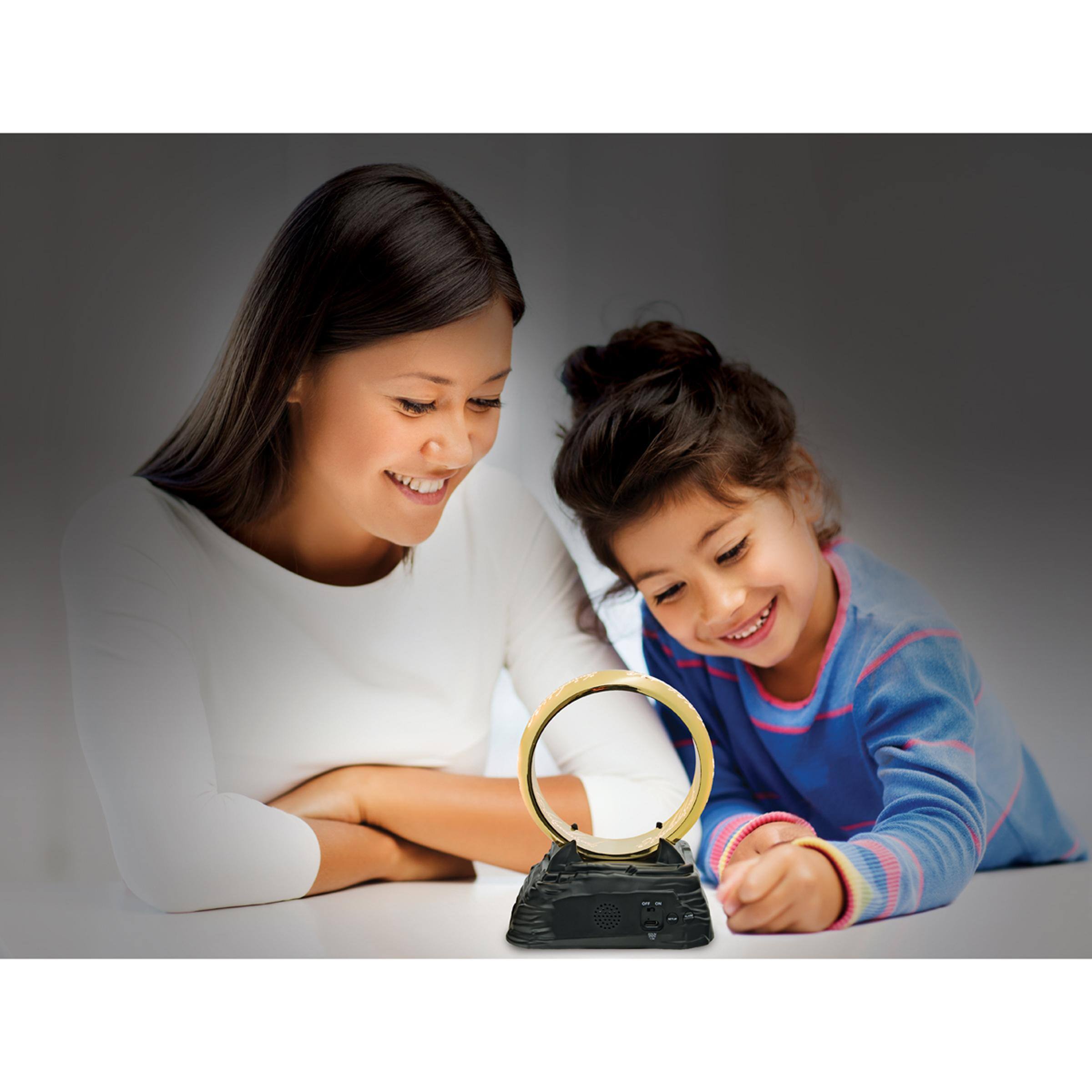 Alt View 7. Lexibook - Lord Of The Rings Digital alarm clock with lighting ring - GOLDEN.