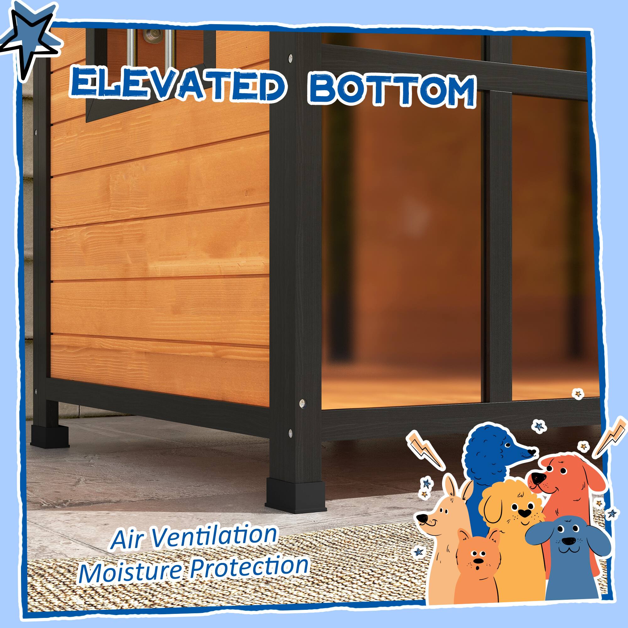 ELEVATED BOTTOM

Air Ventilation  
Moisture Protection