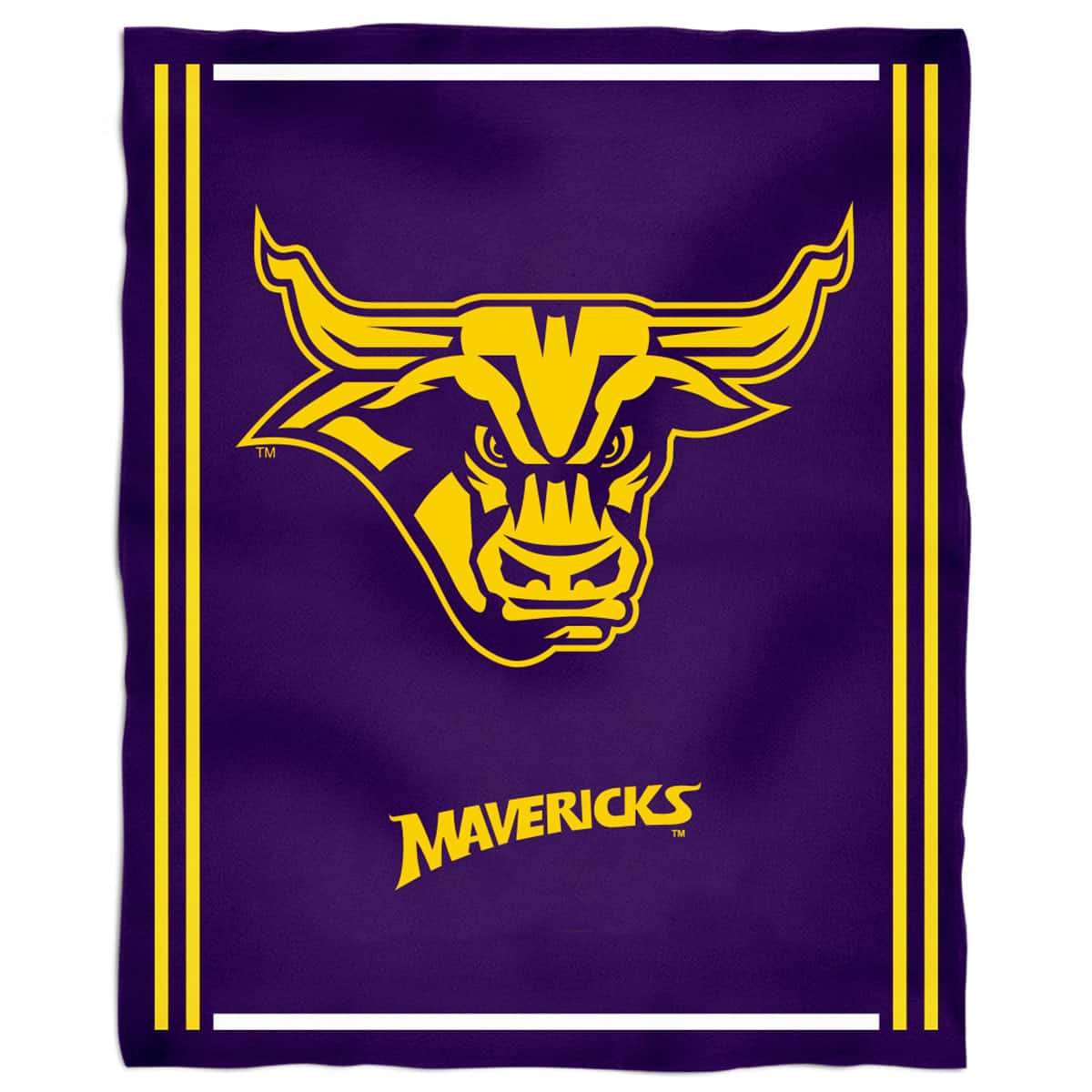 Vive La Fete - Minnesota State Mavericks 36'' x 48'' Children's Mascot Plush Blanket - Multicolor