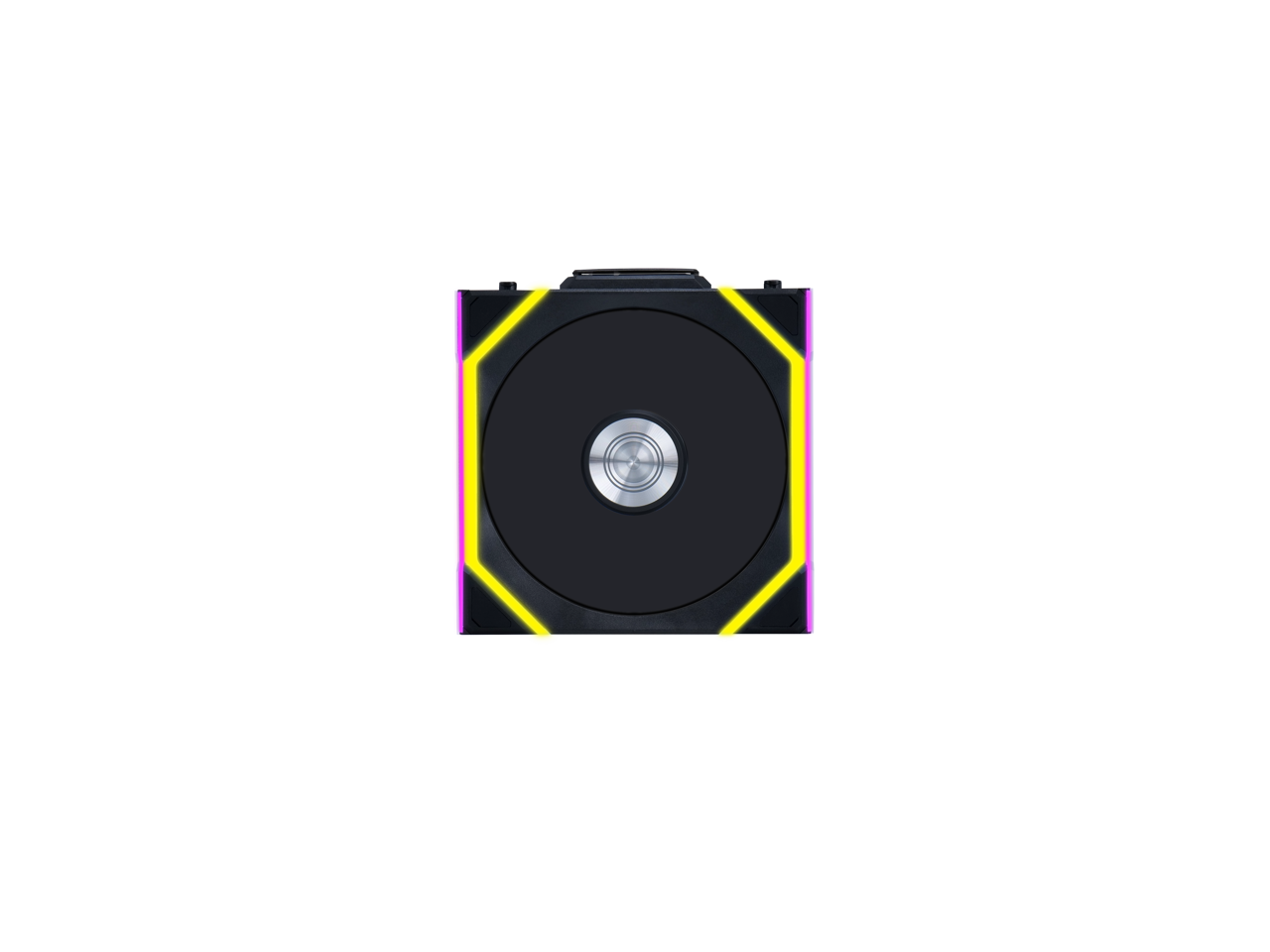 Alt View 6. Lian Li - Lian Li UNI Fan SL Wireless 120mm ARGB Fan - Reverse Blade, 2.4 GHz Wireless, Daisy-Chain - Black (12RSL1W1B) - Black.