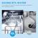 SAVING 67% WATER
It only needs 10L water for normal cycle which saving 67% than washing by hands.
10L Dishwasher
45L Hand Wash