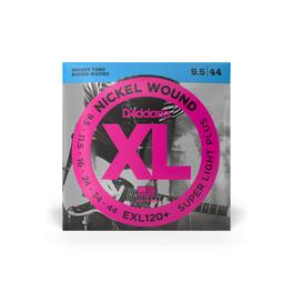 D'Addario - EXL120+ Nickel Wound Electric Guitar Strings, Super Light Plus, 9.5-44