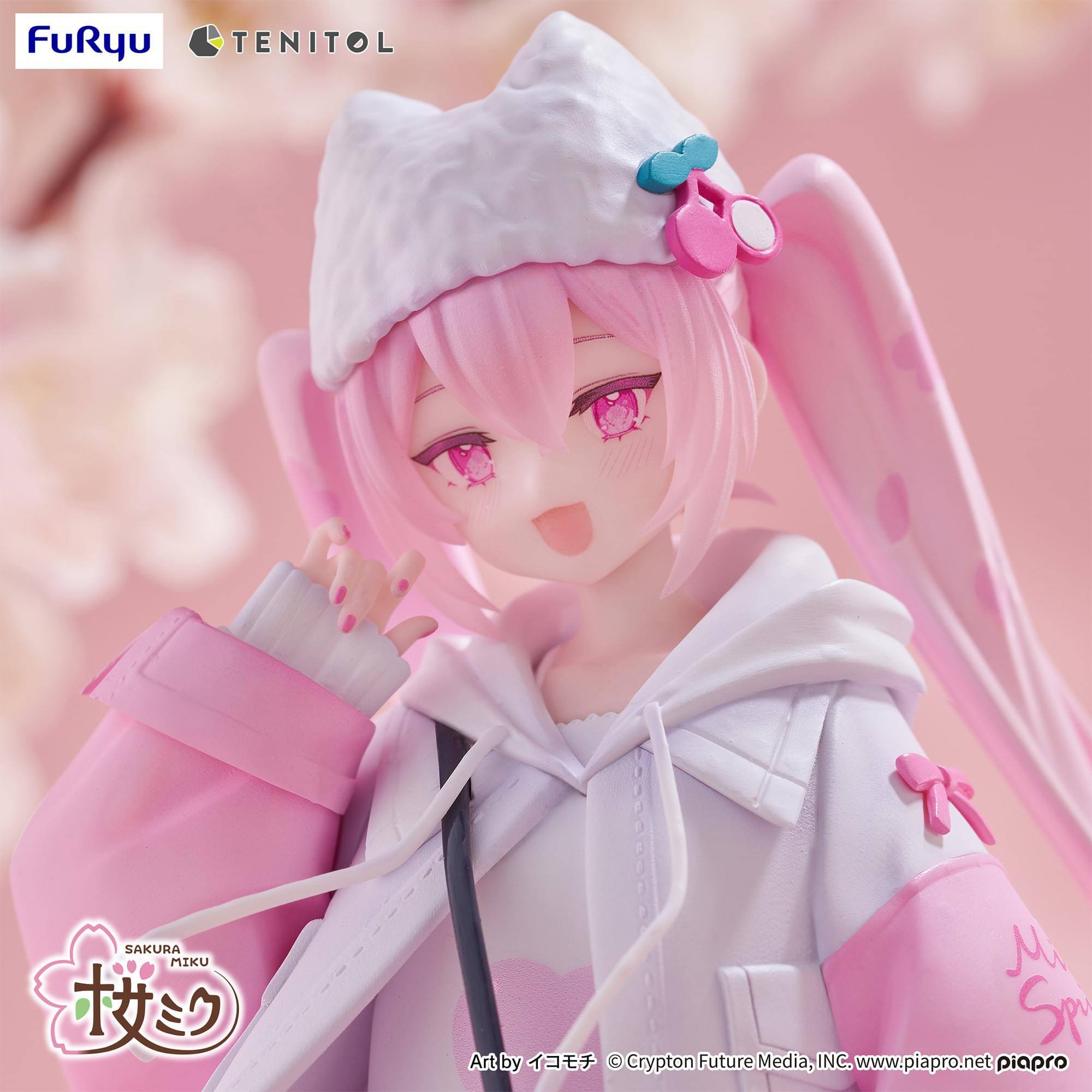 FuRyu TENITOL SAKURA MIKU  
Art by Crypton Future Media, INC.  
www.piapro.net