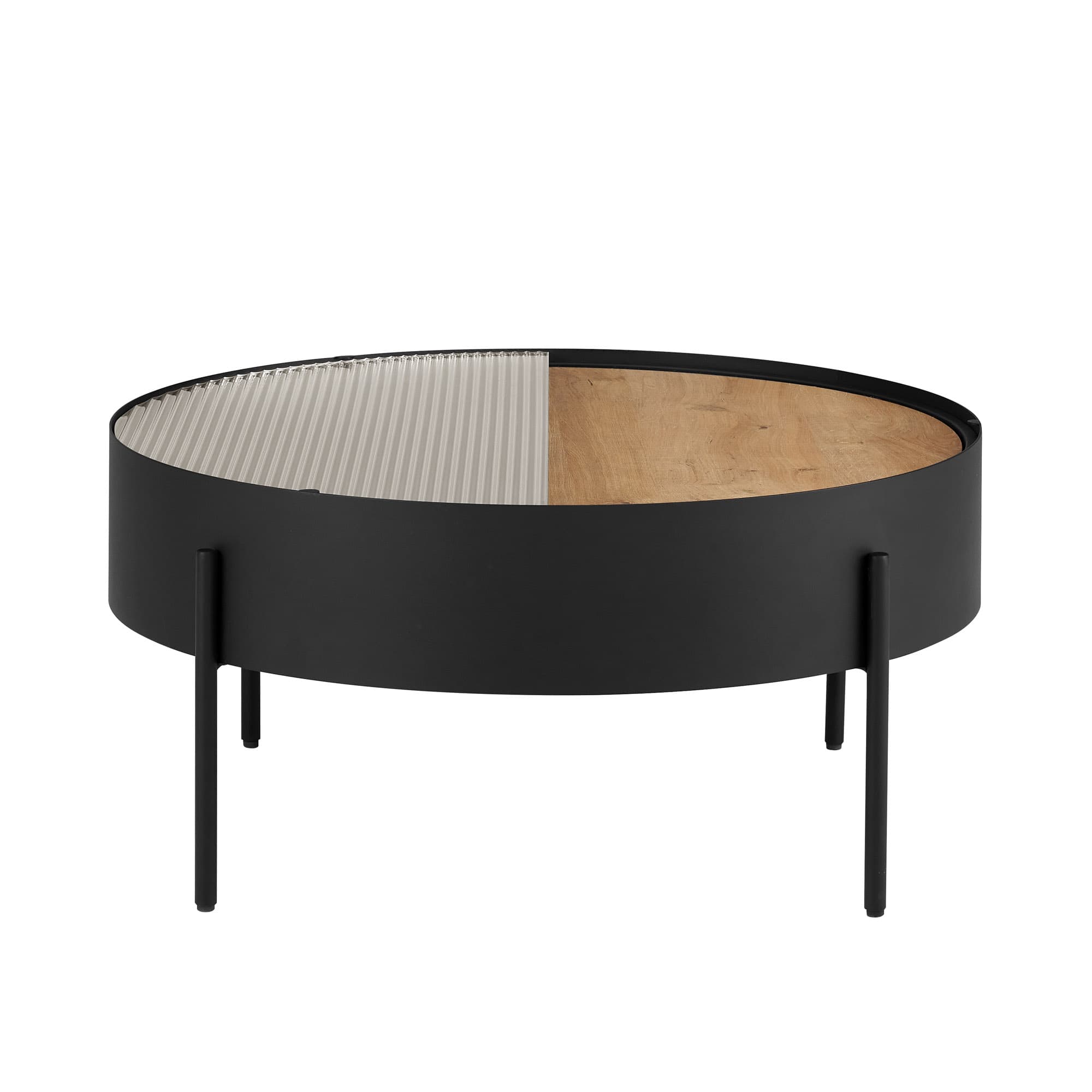 Alt View 31. Walker Edison - Modern Sliding-Top Coffee Table - Black.