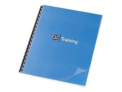 Alt View 1. Swingline - Swingline GBC Clear View Presentation Covers, 8.5"W x 11"H, Clear, 100 Box (2020034P) - Clear.