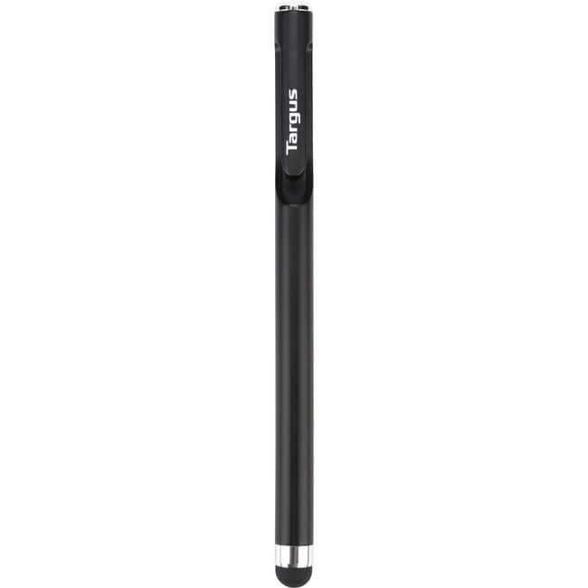 Targus - Antimicrobial Smooth Gliding Standard Stylus - Capacitive Touchscreen Type Supported - Smartphone, Tablet - Black