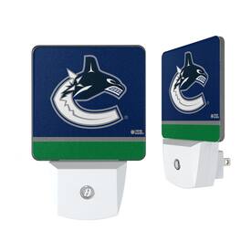Keyscaper - Vancouver Canucks Stripe Design Nightlight 2-Pack - Multicolor