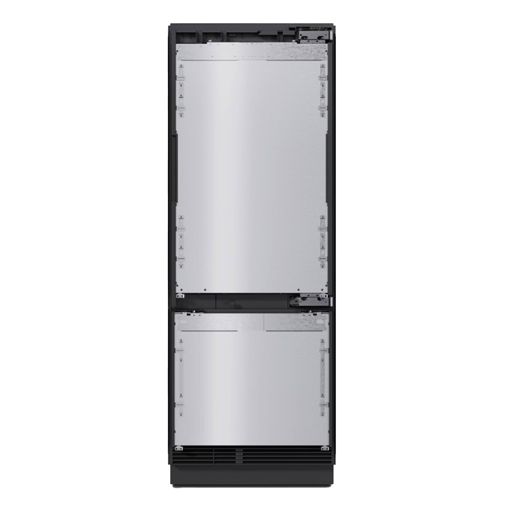 Left. Miele - KFMC 3836 L 30"  16.5 Cubic Feet  Bottom Mount MasterCool Fridge-Freezer - Panel Ready.
