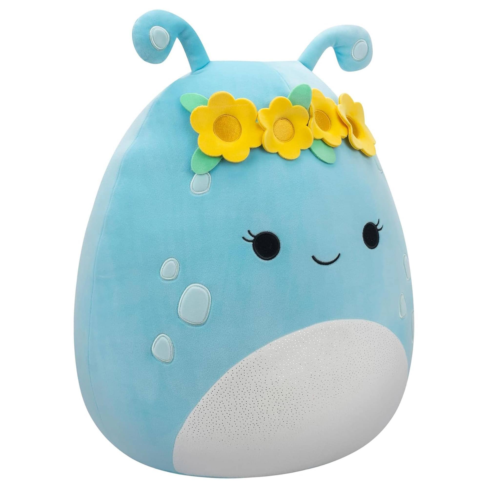 Alt View 1. Kellytoy - Squishmallow 12 Inch Plush | Natnat the Pastel Blue Alien - Blue.