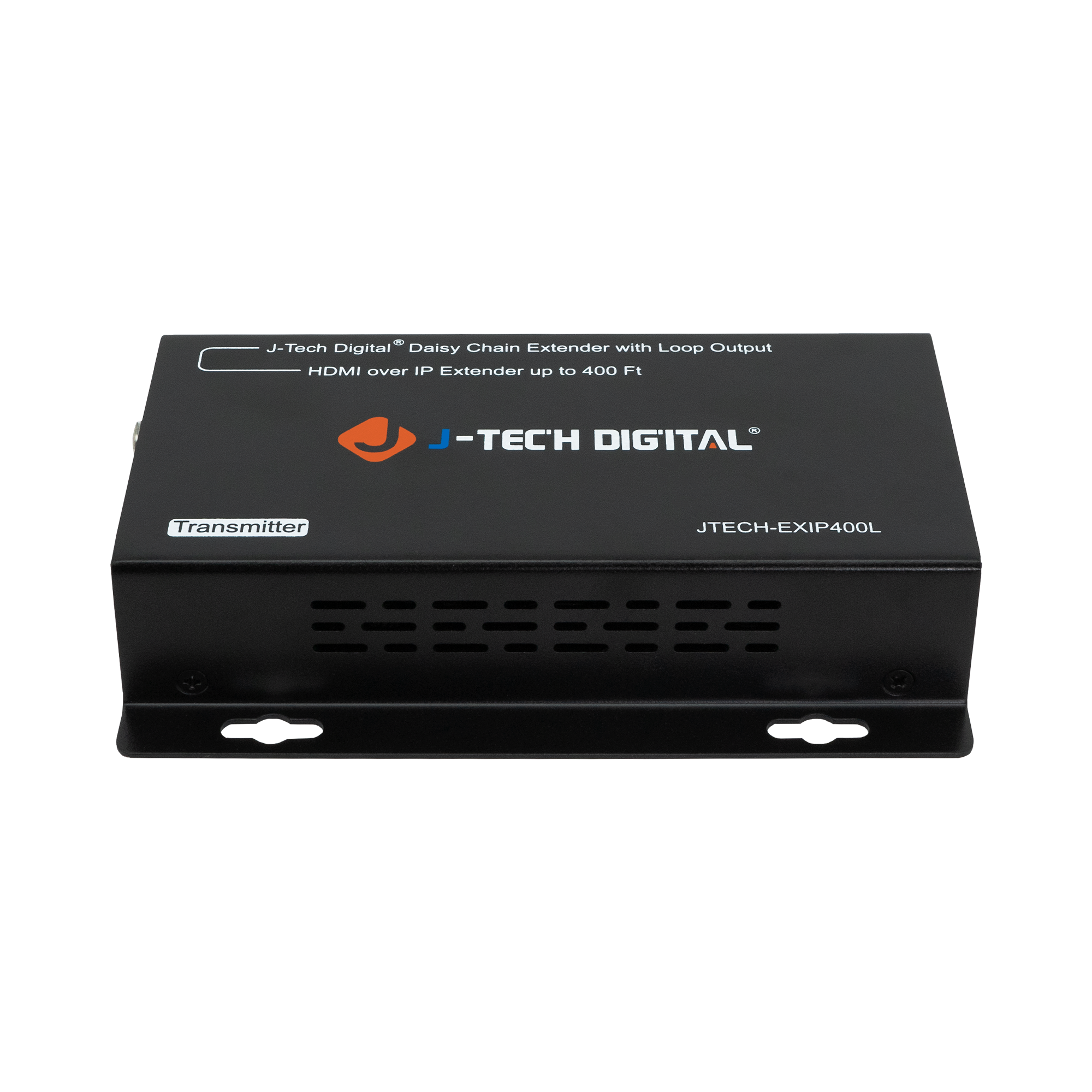 J-Tech Digital* Daisy Chain Extender with Loop Output HDMI over IP Extender up to 400 Ft
J TECH DIG'ITAL
Transmitter
JTECH-EXIP400L