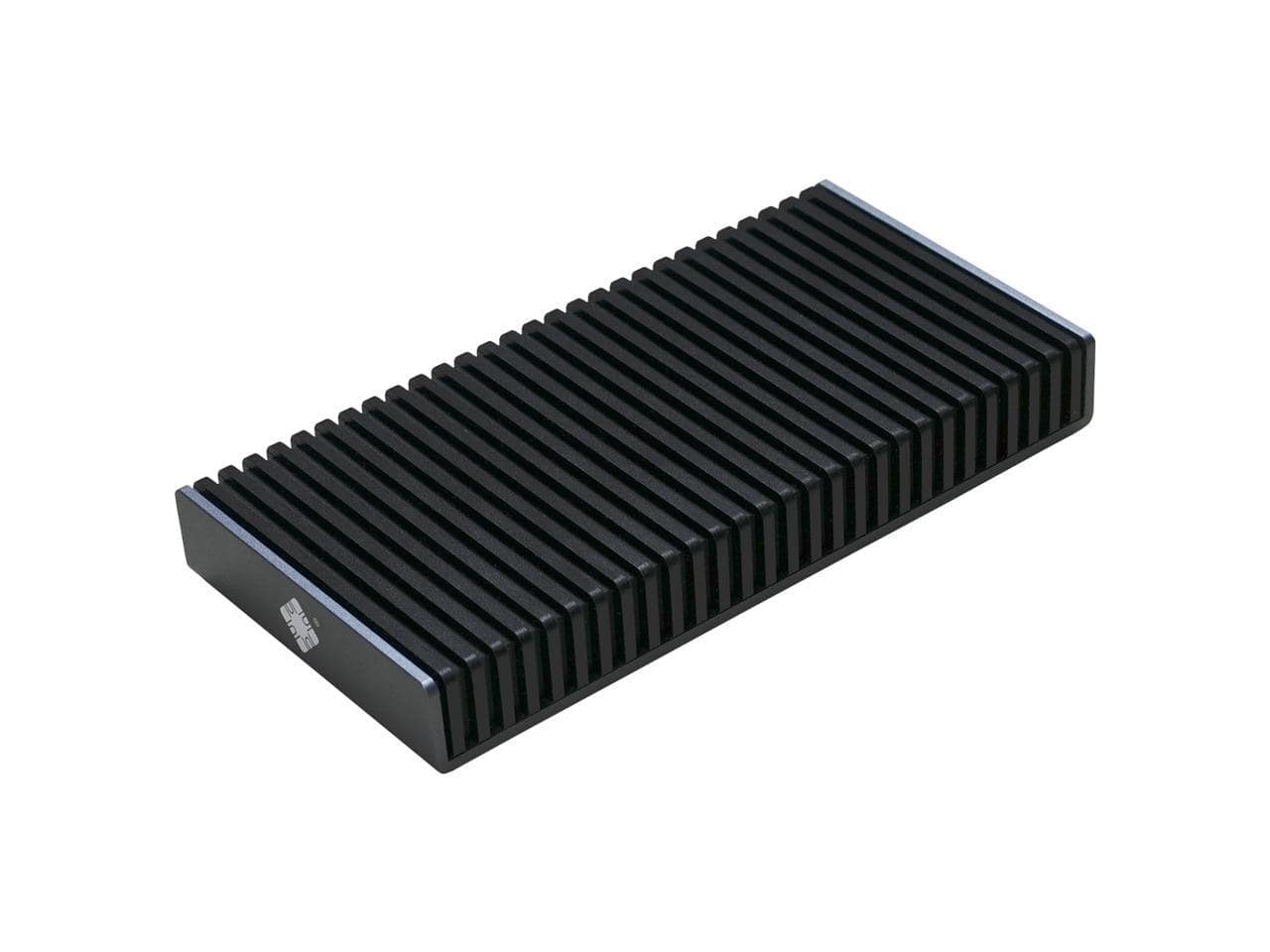 Syba - Portable NVMe USB4.0 (USB-C) SSD Ultra-Fast External SSD Drive Aluminum Enclosure (Enclosure Only)