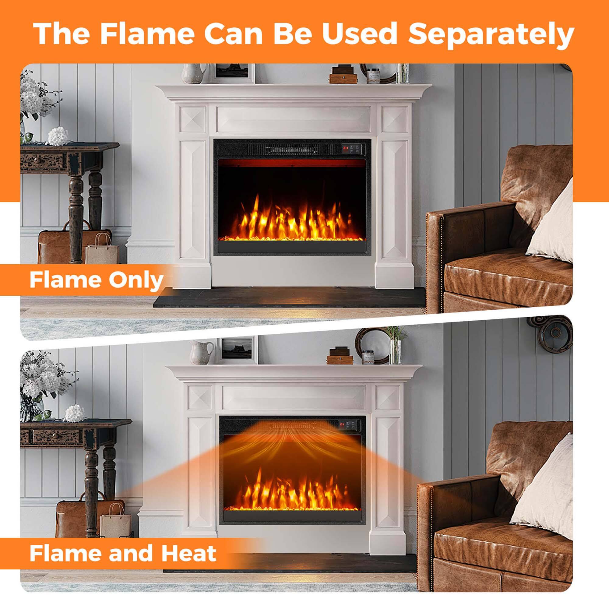 The Flame Can Be Used Separately

Flame Only

Flame and Heat