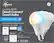 Cyn Tunable White Direct Connect Smart Bulbs gE Simple Setup Without A Hub Dynamic White Supports Sleep/Wake Cycle Voice & Out-of-Home Control works with alexa with energy star works with Hey Google *Requires pairing to soariess setup with voice assistant a Google Home (sold separately) LED I A19 Estimated Brightness Dimmable with Energy Cost app 800 $1.14 lumens per year 4 BULBS Tunable White CYNC.