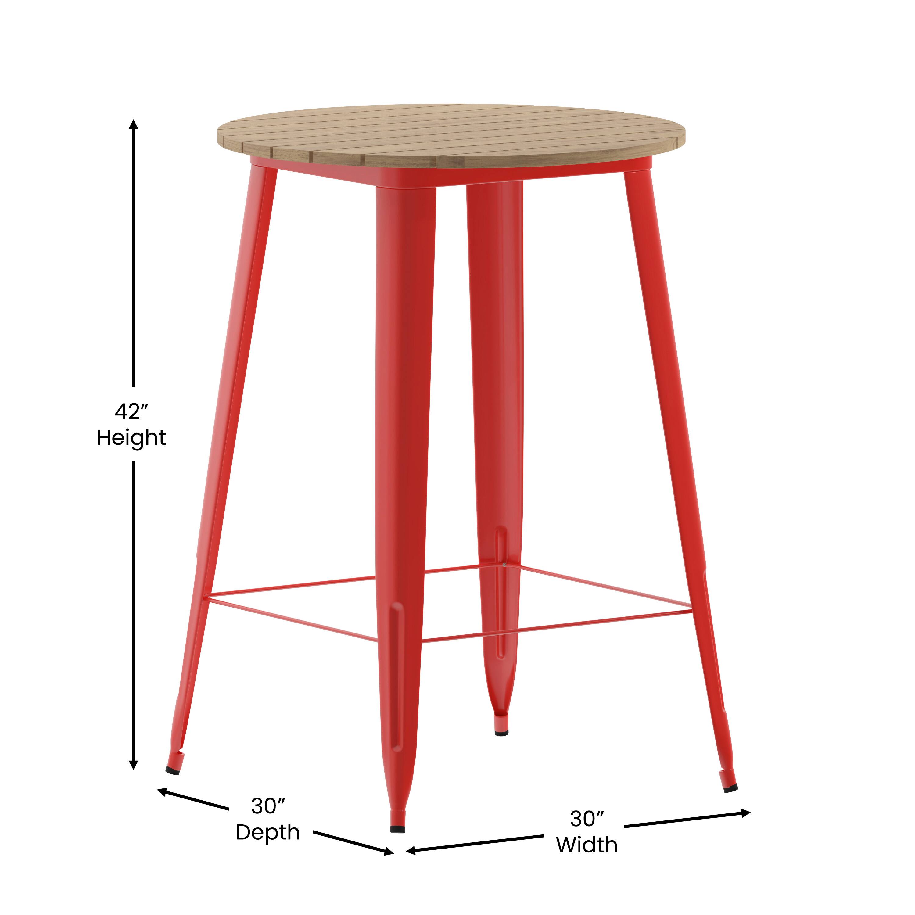 42" Height, 30" Depth, 30" Width