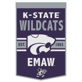 WinCraft - Kansas State Wildcats 24" x 38" Primary Logo Banner - Multicolor