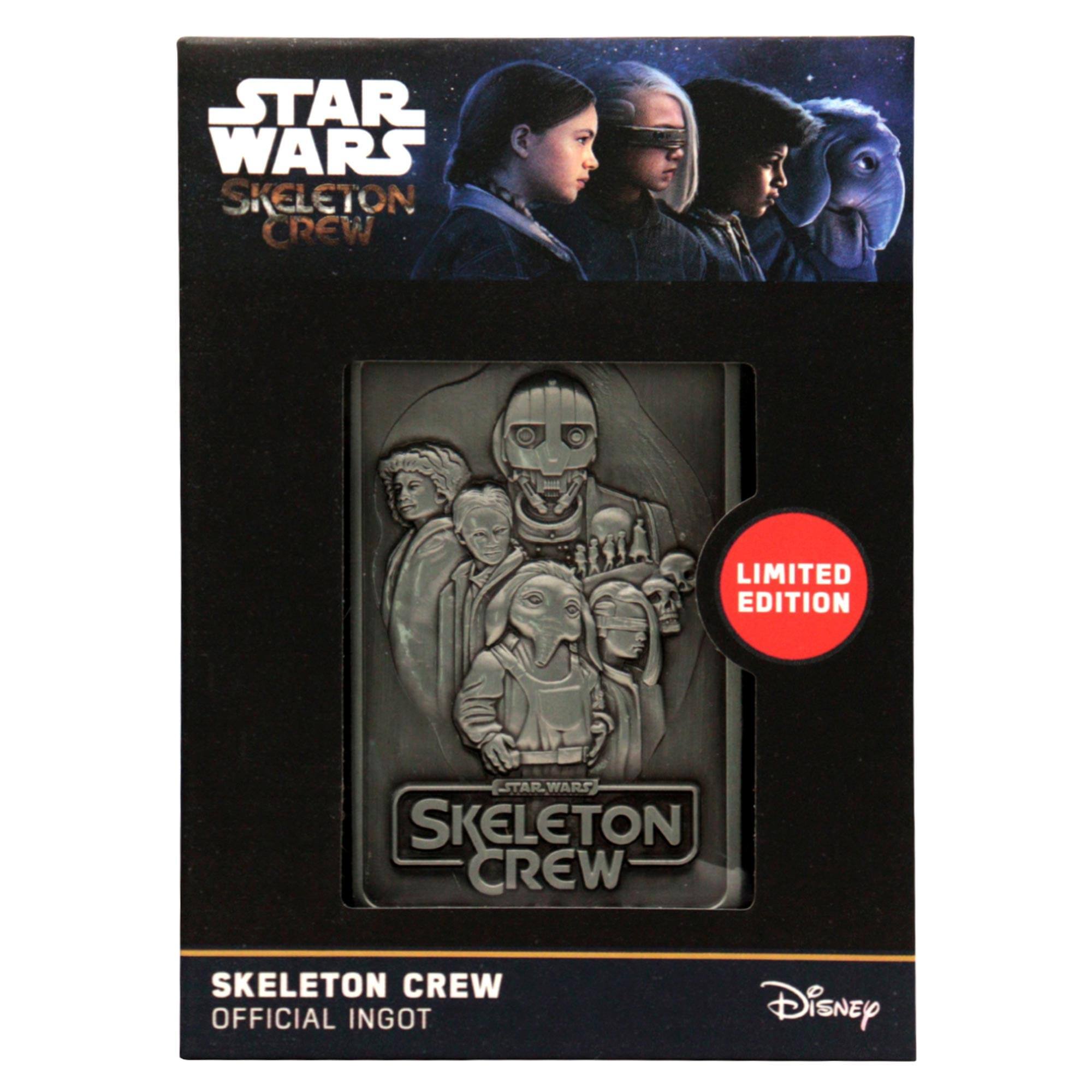 STAR WARS SKELETON CREW LIMITED EDITION  
STAR WARS SKELETON CREW  
SKELETON CREW OFFICIAL INGOT  
Disney