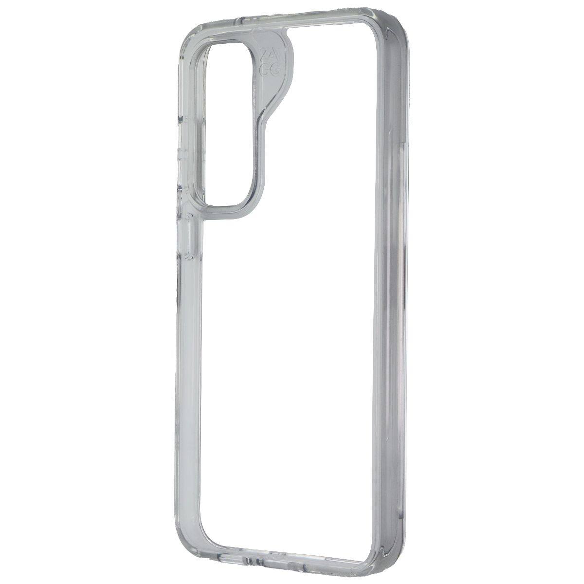 Front. ZAGG - ZAGG Gear4 Crystal Palace Ultra Slim Case for Samsung Galaxy S23 FE - Clear - Clear.