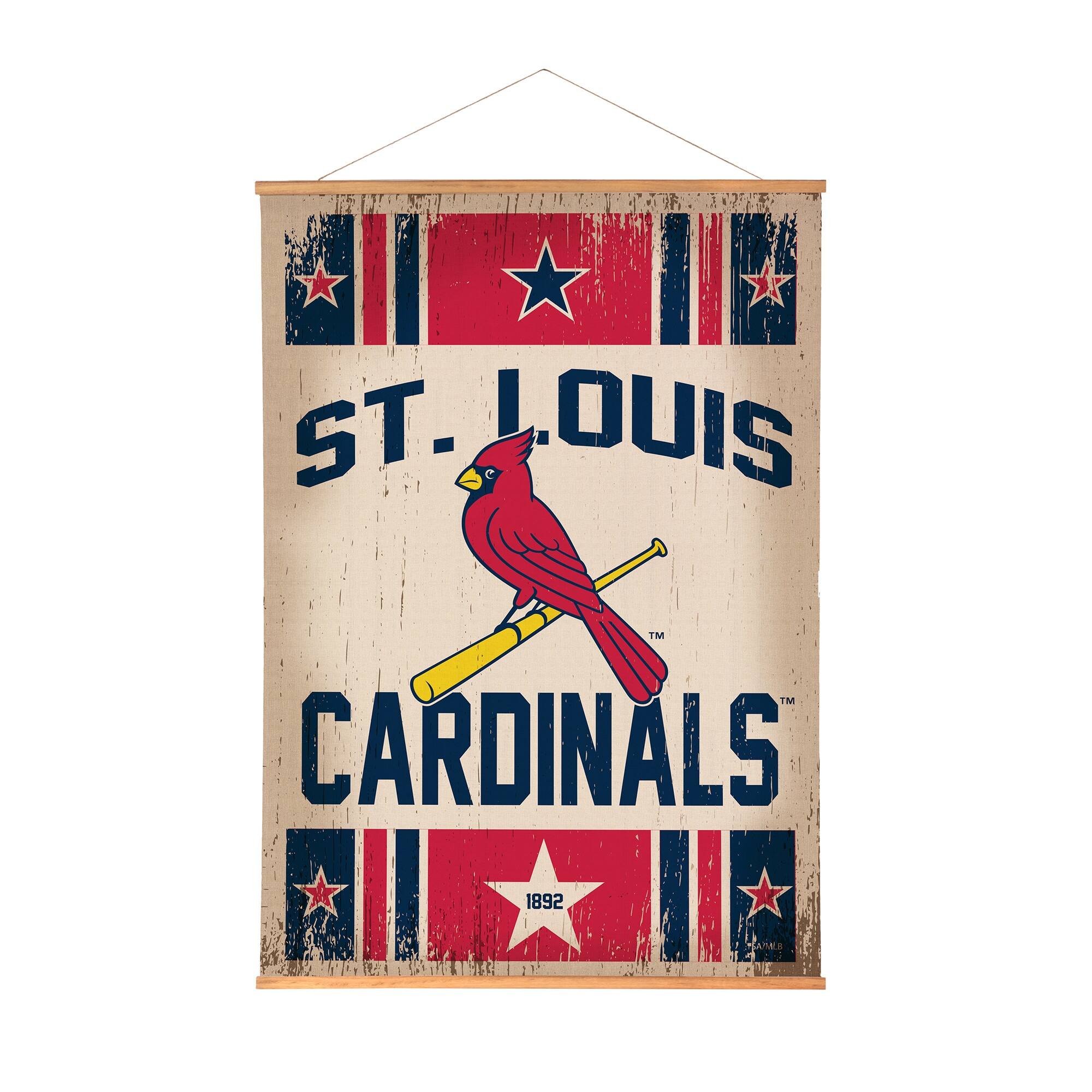 36" x 54" Large Canvas Wall Art Tapestry with Wood Frame