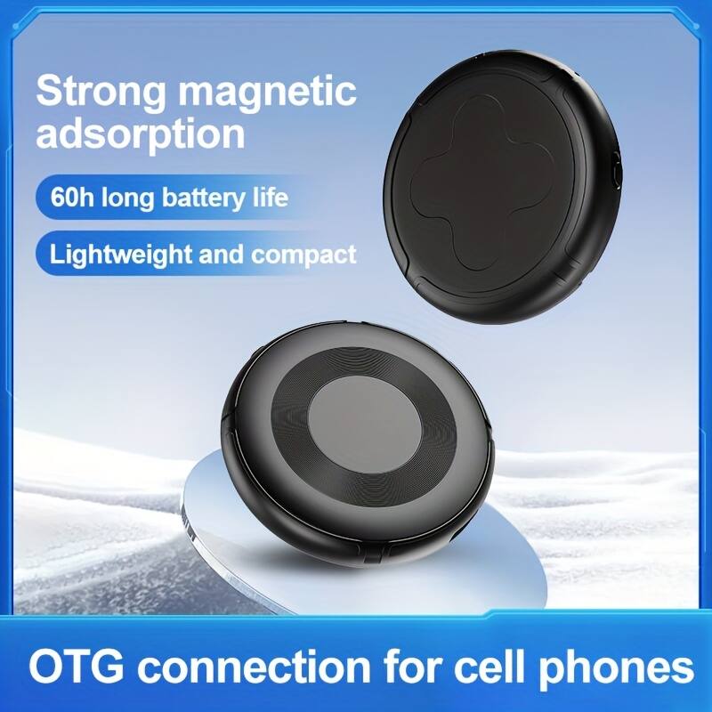 Strong magnetic adsorption  
60h long battery life  
Lightweight and compact  
OTG connection for cell phones