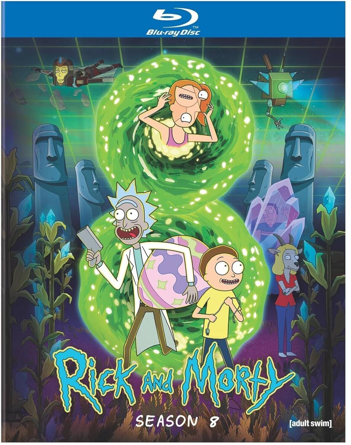 Front. Rick and Morty: Season 8 - BLU-RAY.