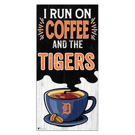 Fan Creations - Detroit Tigers 6" x 12" Coffee Wall Art - Multicolor