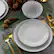 Alt View 5. Elama - Elama Luna 18 Piece Porcelain Dinnerware Set in White - White.