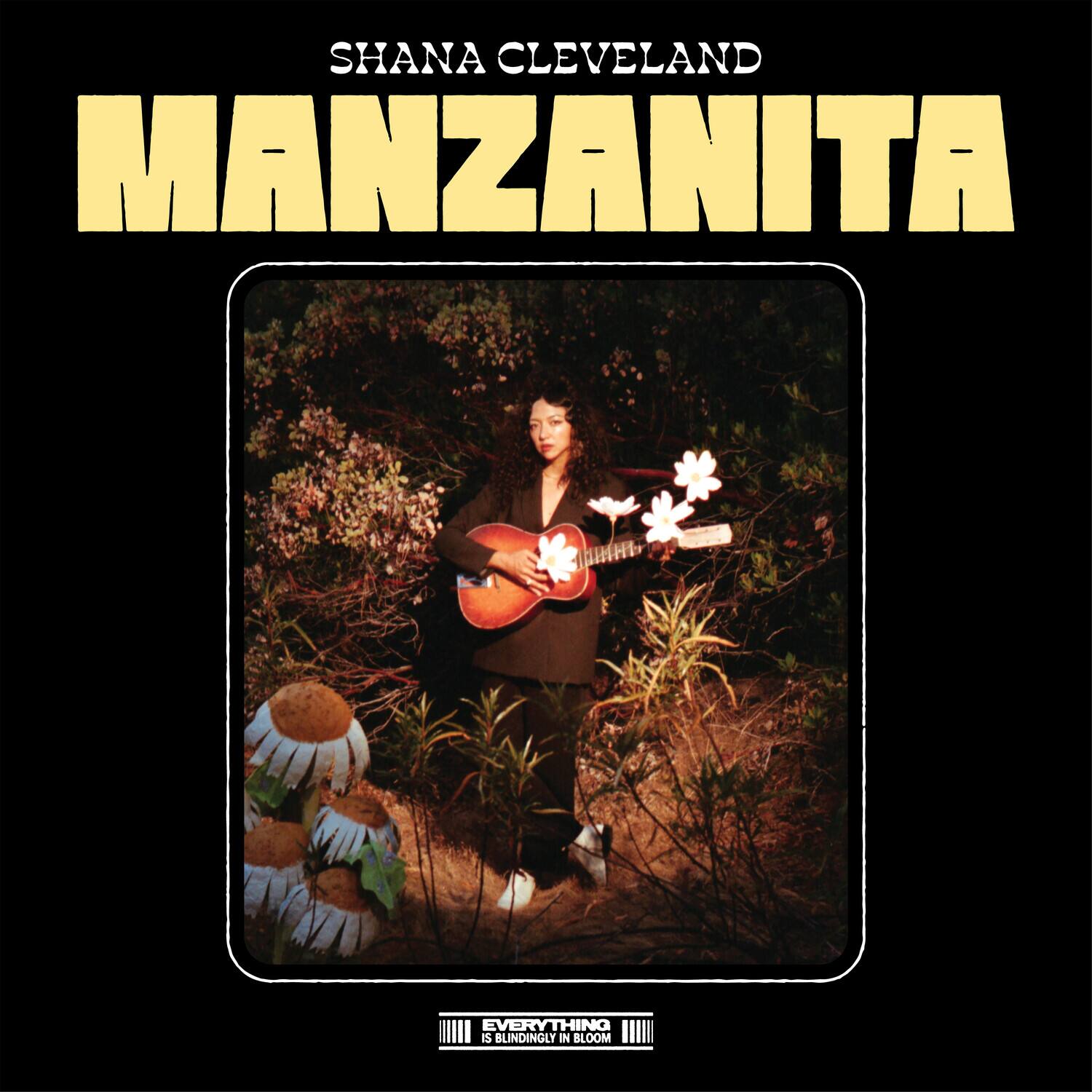SHANA CLEVELAND  
MANZANITA  

EVERYTHING IS BLINDINGLY IN BLOOM