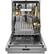 Alt View 21. Monogram - 24" Top Control Smart Built-In Stainless Steel Tub Dishwasher w/ Adjustable 3rd Rack, 37 dBA, and Advanced Water System - Custom Panel Ready.