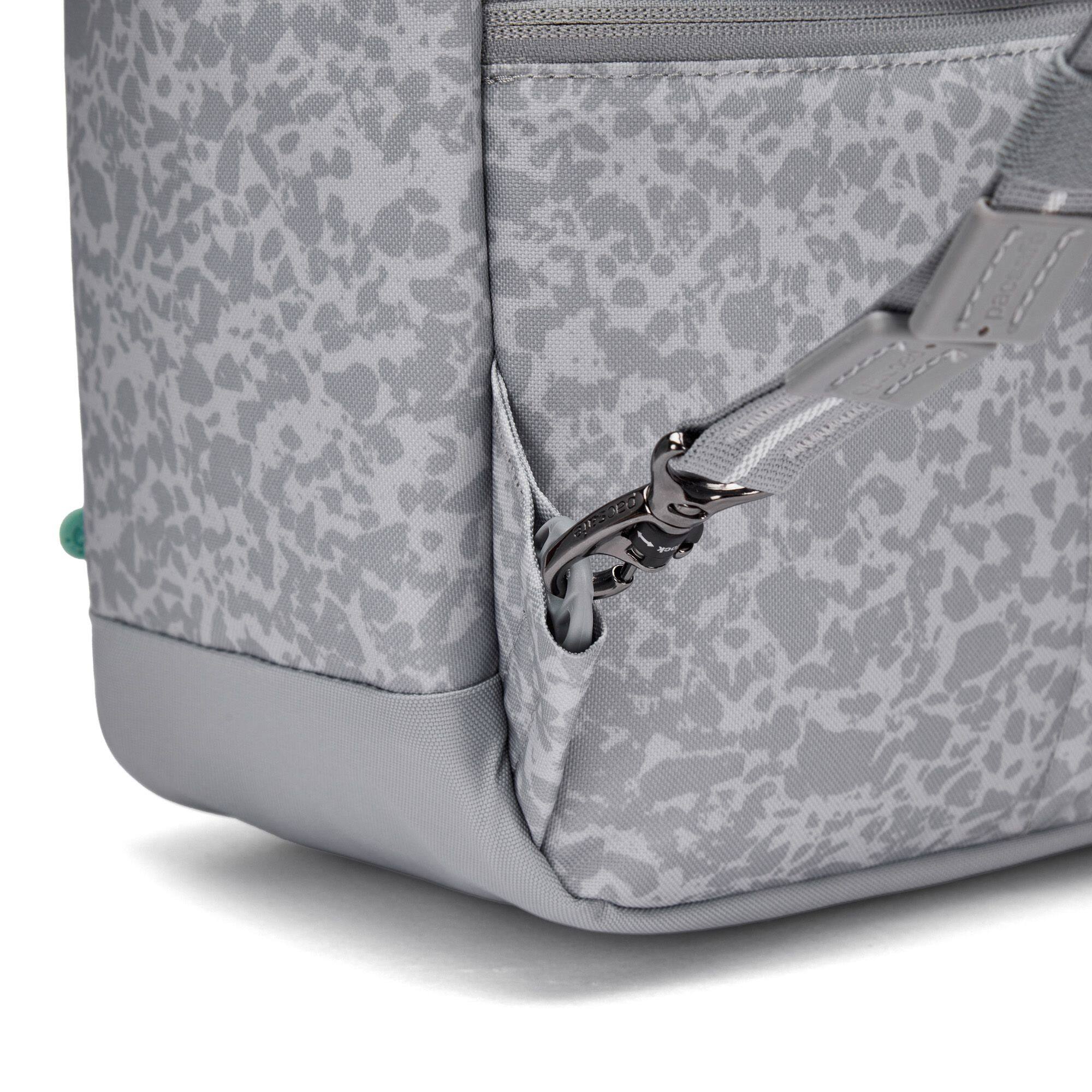 Alt View 5. Pacsafe - GO Anti Theft 15L Backpack - Meteor Ice.