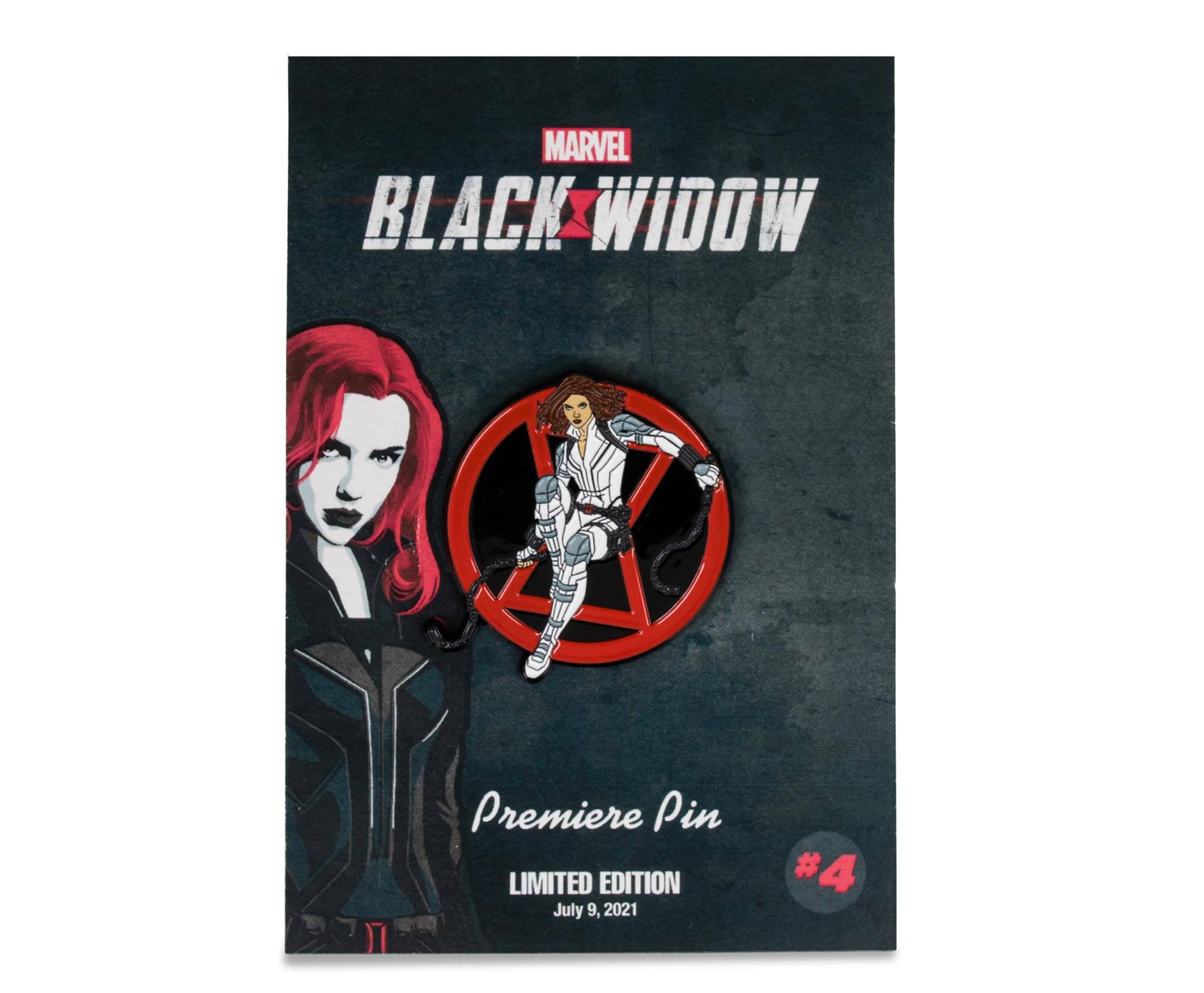 MARVEL BLACK WIDOW Premiere Pin LIMITED EDITION July 9, 2021 #4