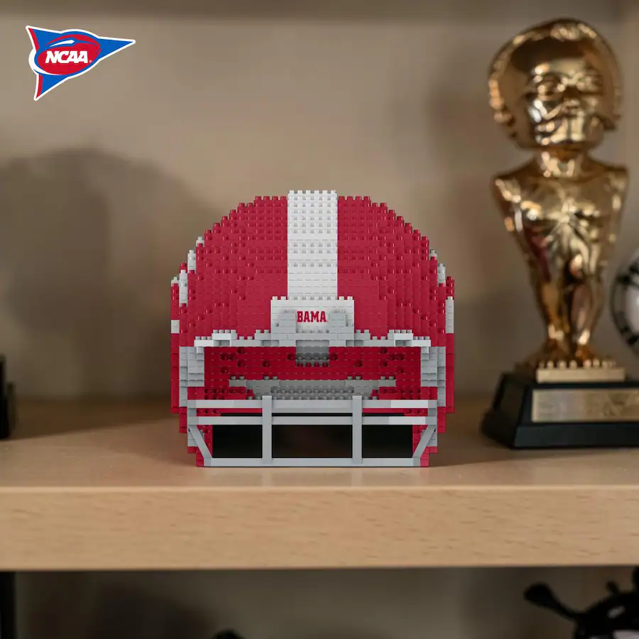 Forever Collectibles Alabama Crimson Tide NCAA BRXLZ Helmet 1317 Piece ...