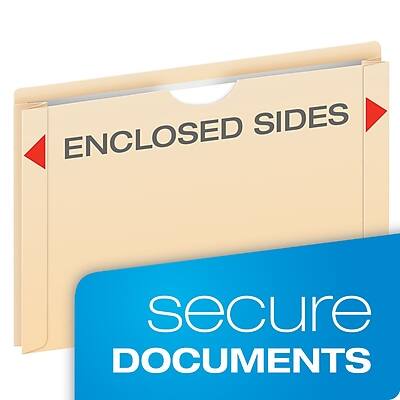 ENCLOSED SIDES  
secure DOCUMENTS