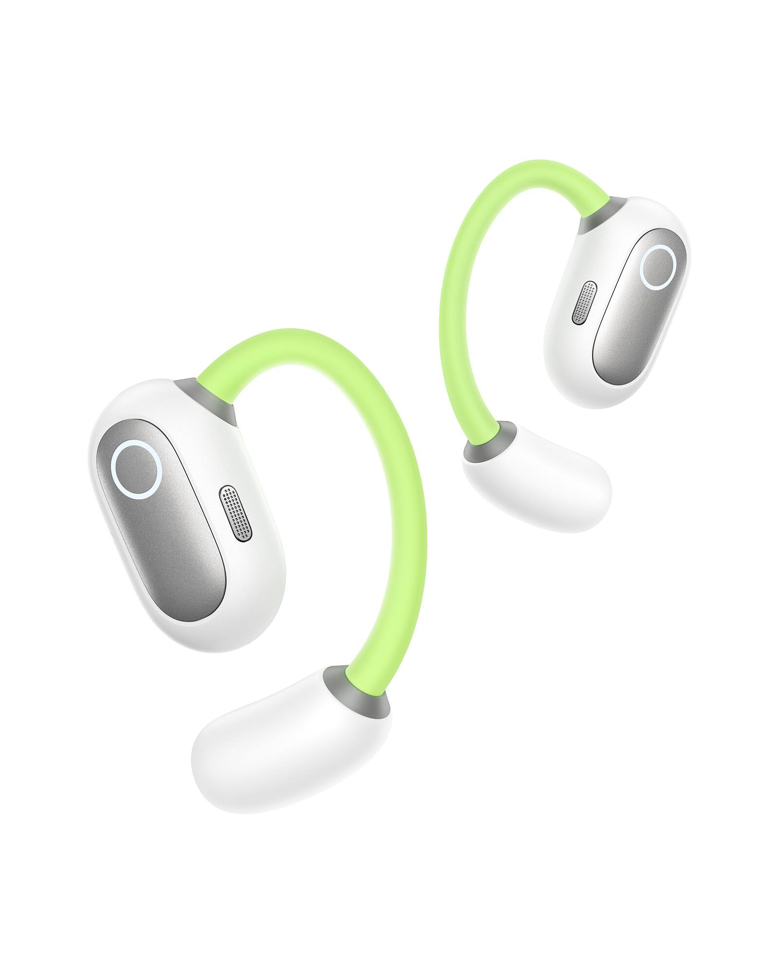Alt View 6. Baseus - Baseus Eli Sport 1 Open-Ear Headphones, True Wireless, Bluetooth 5.3, Green - Green.