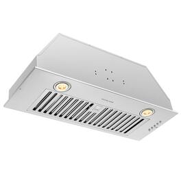 Hauslane - 36 inches - Convertible - Range Hood Insert - Silver