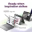Ready when inspiration strikes. Sold separately: Magnetic Yoga Pen.
