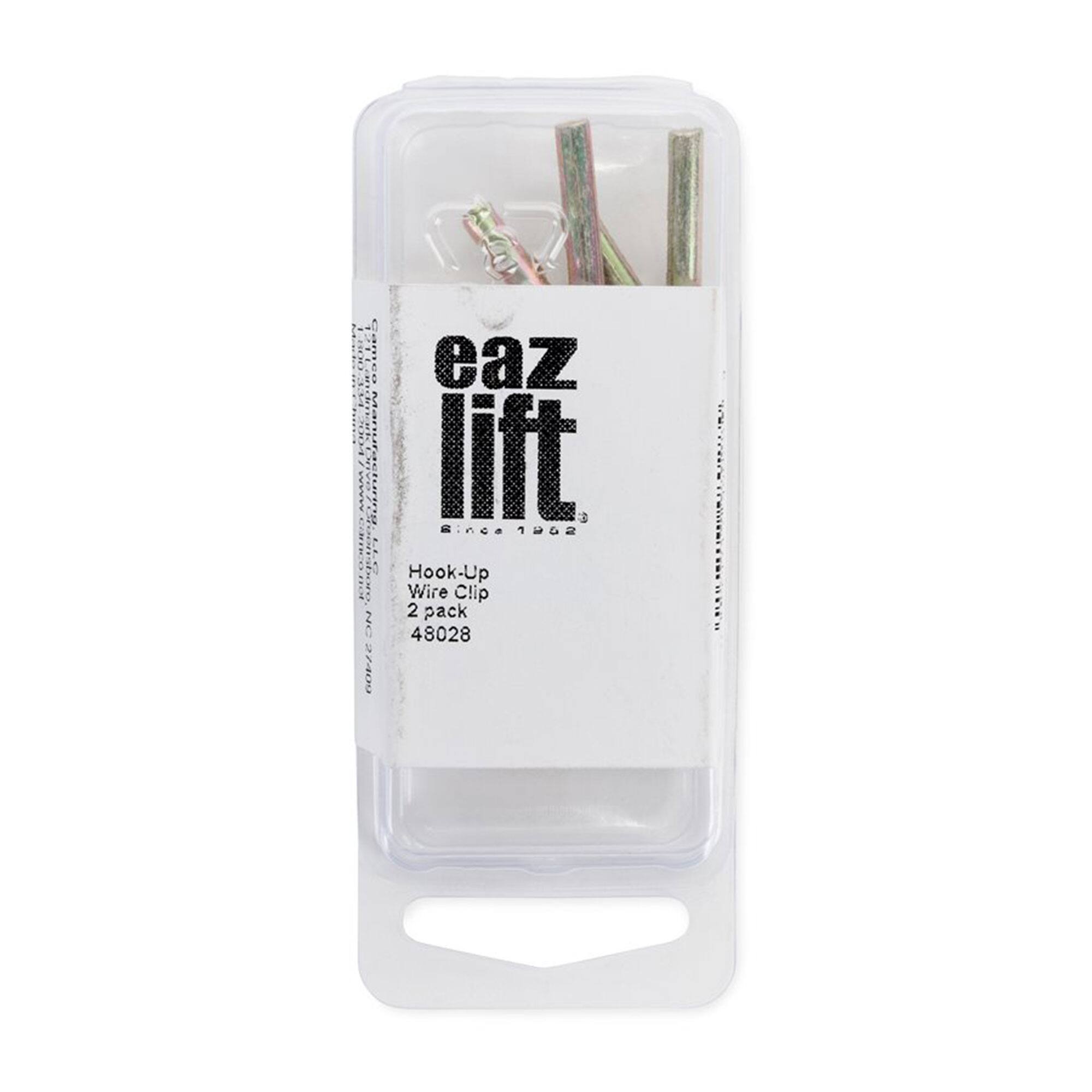 eaz lift  
Since 1902  
Hook-Up Wire Clip  
2 pack  
48028