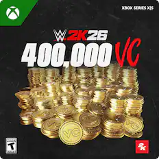 XBOX SERIES X/S
WWE 2K26
400,000 VC
TEEN ESRB