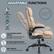 **ADJUSTABLE FUNCTIONS**
- **90°** Work & Study
- **105°** Reading
- **120°** Relaxing
**ADJUSTABLE BACK ANGLE**
Adjustable the backrest between **90°-120°** lock it at any angle.
**UP AND DOWN HEIGHT**
Enhance flexibility and convenience
**360° SWIVEL**
For multi-tasking convenience
- **4.0" (10cm)**