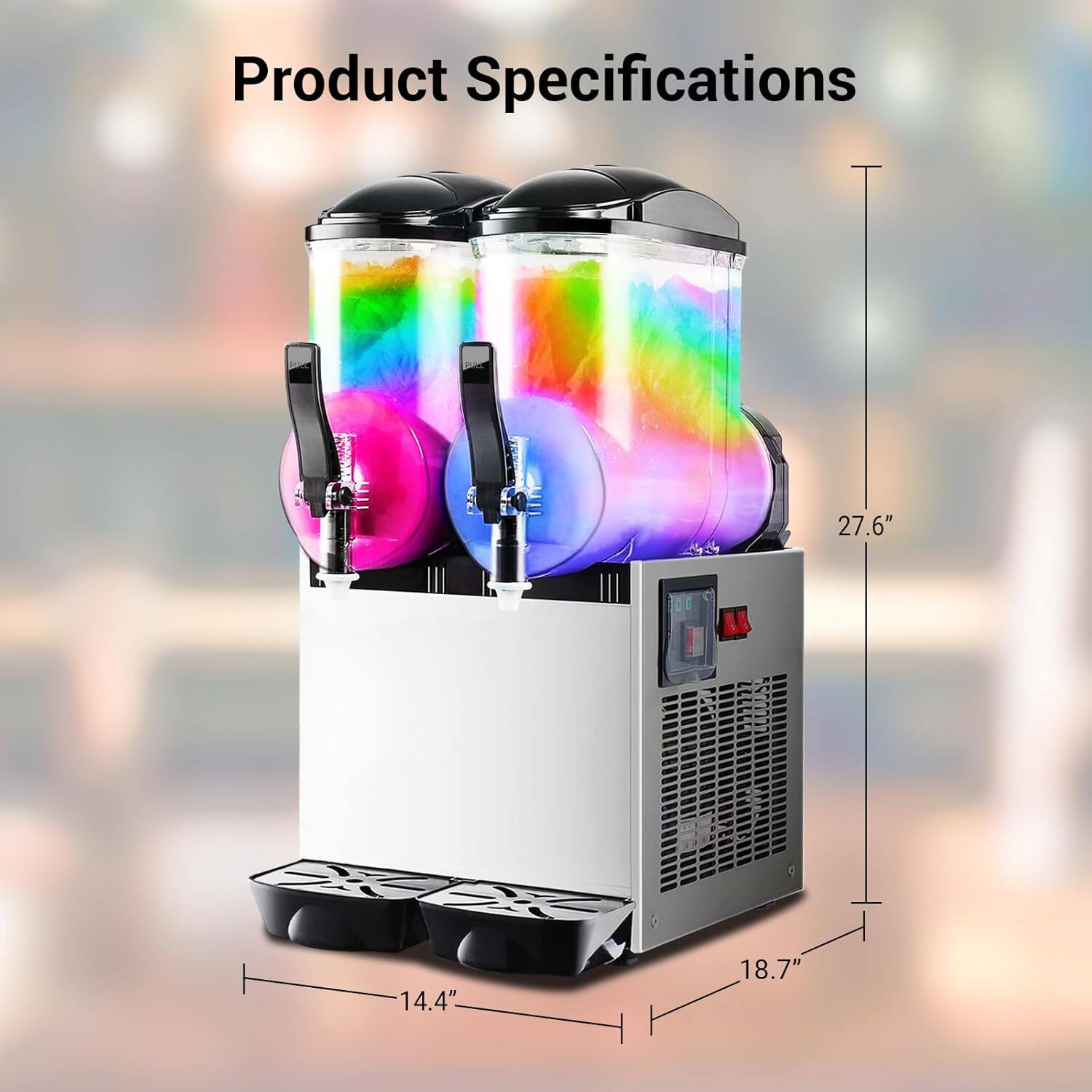 Product Specifications

- Height: 27.6"
- Width: 18.7"
- Depth: 14.4"