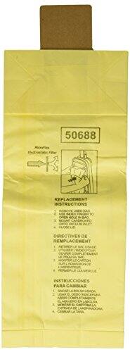 50688 REPLACEMENT INSTRUCTIONS  
OPEN HOLE 1  
ON SO TO BAG  
DIRECTIVES DE REMPLACEMENT  
BAC TEMENT Lt COUVERCLE  
INSTRUCCIONES PARA CAMBIAR  
I SACAR USAR C 3 ENTRADA DE LA ARA