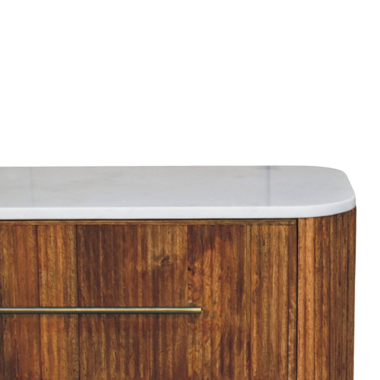 Back. Artisan Furniture - Artisan Furniture Solid Wood Beaumont Marble Chest, 3 Drawer, Brown - Brown.